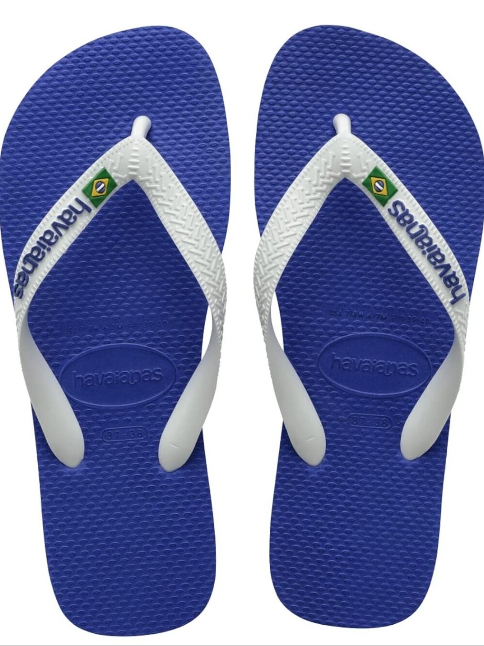 Havaianas Blue Brazil Flip Flops